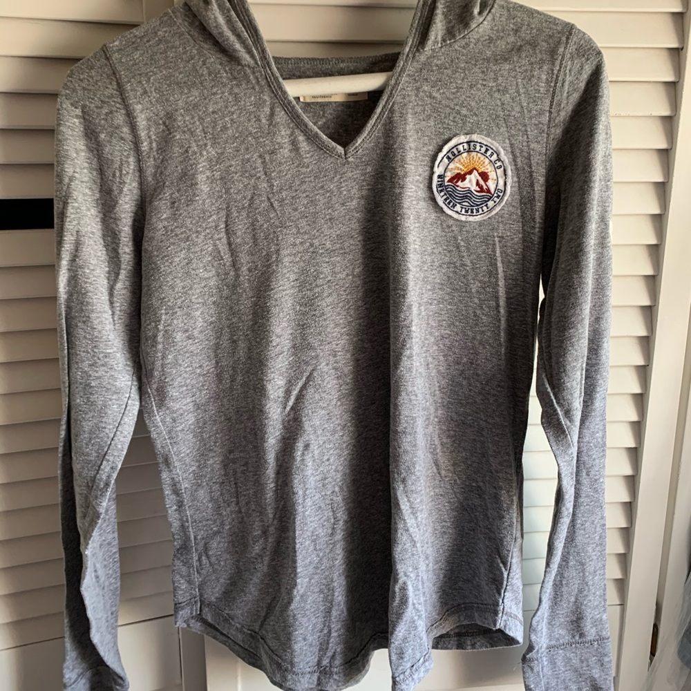 Hollister Hooded Long sleeve Cali tee